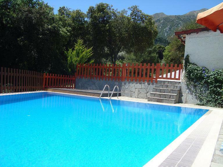 Villa'S Ground Floor Apartment With 60 Qm Swimming Pool Agios Christoforos  Exterior photo